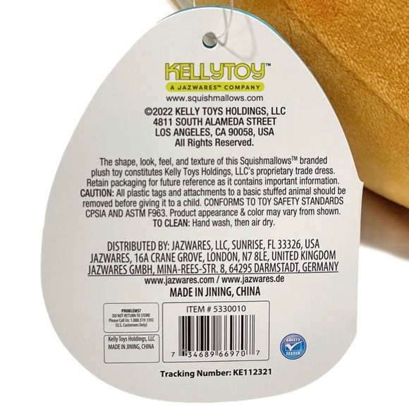 Squishmallows Official Kellytoys 7.5 Inch Seth the Red Panda New With Tag - Picture 7 of 7